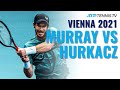 Intense Tennis Match Up Andy Murray vs Hubert Hurkacz | Vienna 2021 Highlights