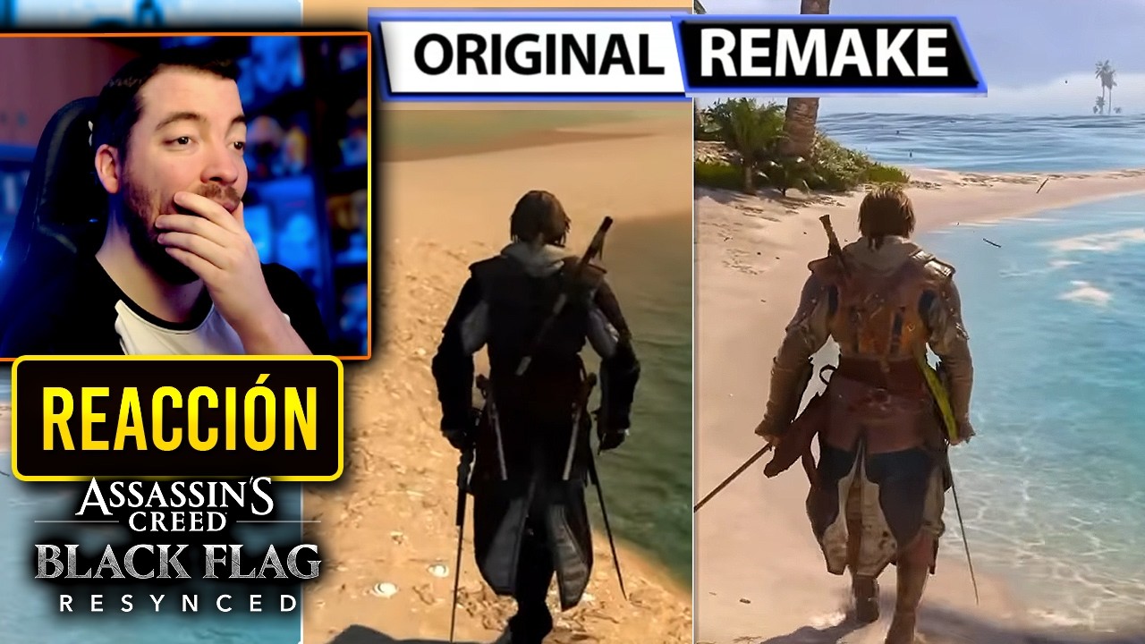 MENUDO CAMBIO! Esta vez SE LO HAN CURRADO con Assassin's Creed Black Flag Resynced