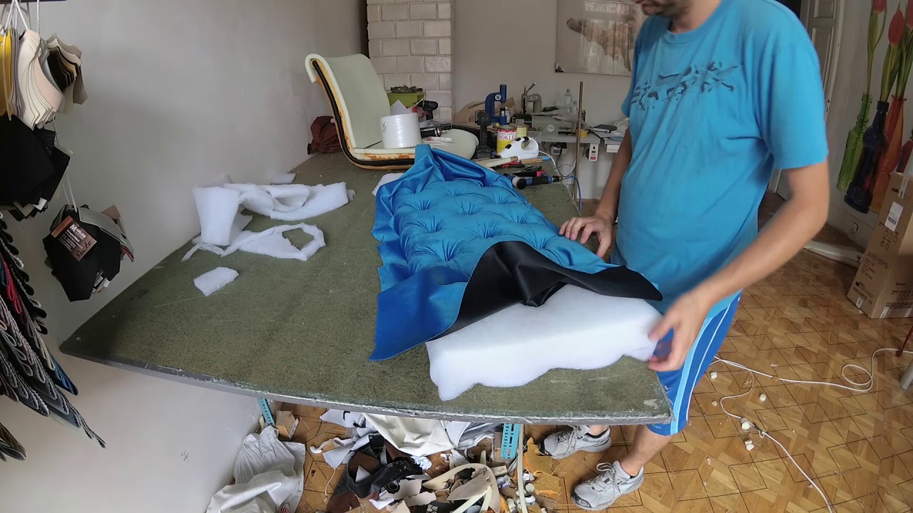 Siedzisko do ławki w pikowaniu chesterfield