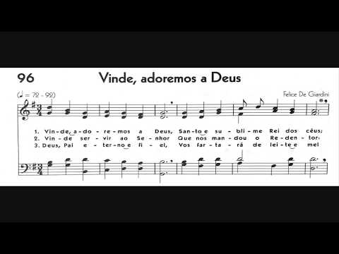 Hinário 5 CCB - Hino 096 - Vinde, adoremos a Deus - Strings - Teclado Yamaha PSR S670