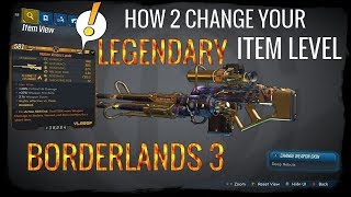 HOW TO CHANGE YOUR LOOT LEVEL IN BORDERLANDS 3(READ DESCRIPTION)