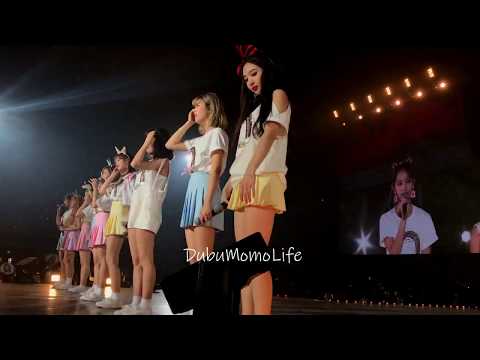 [FANCAM] 180617 TWICE - ONE IN A MILLION AND NAYEON EYE CONTACT + WAVE AT ME!