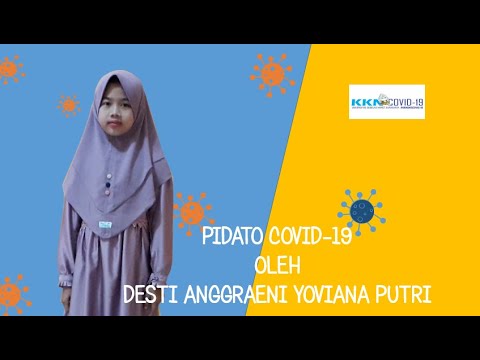 <p>DESTI ANGGRAENI YOVIANA PUTRI adalah anak desa Randegan yang masih duduk di bangku SD. Ia mencoba untuk berkarya meski di tengah pandemi. Pidato yang ia sampaikan bukan hanya bermanfaat untuk diri mereka sendiri tapi juga bermanfaat bagi teman-teman, keluarga, dan lingkungan sekitar. Mereka mencoba berbagi informasi tentang coronavirus, bahaya covid-19, gejala yang ditimbulkan, sampai cara untuk mengatasinya. Cara yang mereka tawarkan sangat mudah, menyenangkan, dan sesuai dengan anjuran WHO.</p>
<p>#contohpidatoanak #contohpidatocovid19 #lombapidato</p>
<p>Semoga video ini bermanfaat untuk Sahabat Literasi<br />
Jangan lupa like, comment, dan subscribe! 😊</p>
<p>Instagram: instagram.com/labaliterasianakbangsa/<br />
Email: anakbangsaliterasi@gmail.com</p>
<p>DESTI ANGGRAENI YOVIANA PUTRI adalah anak desa Randegan yang masih duduk di bangku SD. Ia mencoba untuk berkarya meski di tengah pandemi. Pidato yang ia sampaikan bukan hanya bermanfaat untuk diri mereka sendiri tapi juga bermanfaat bagi teman-teman, keluarga, dan lingkungan sekitar. Mereka mencoba berbagi informasi tentang coronavirus, bahaya covid-19, gejala yang ditimbulkan, sampai cara untuk mengatasinya. Cara yang mereka tawarkan sangat mudah, menyenangkan, dan sesuai dengan anjuran WHO.</p>
<p>#contohpidatoanak #contohpidatocovid19 #lombapidato</p>
<p>Semoga video ini bermanfaat untuk Sahabat Literasi<br />
Jangan lupa like, comment, dan subscribe! 😊</p>
<p>Instagram: instagram.com/labaliterasianakbangsa/<br />
Email: anakbangsaliterasi@gmail.com</p>