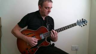 Video thumbnail for Comins GCS 1ES guitar by Peter Vail