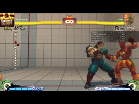Wave dashing(?) in ULTRA STREET FIGHTER IV