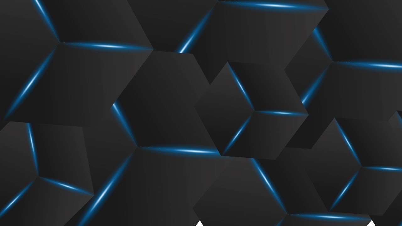 How to create 3D cube abstract background in illustrator