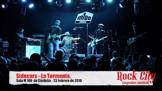 Sidecars - La Tormenta - en Sala M 100 de Córdoba - 23 Febrero de 2018