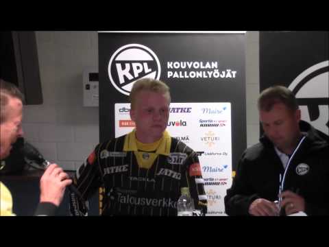 Lehdistötilaisuus 12.7.2015 Kouvolan Pallonlyöjät - Vimpelin Veto