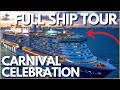 Carnival Celebration FULL Ship Tour, DON'T Miss the BEST Spots, 2023