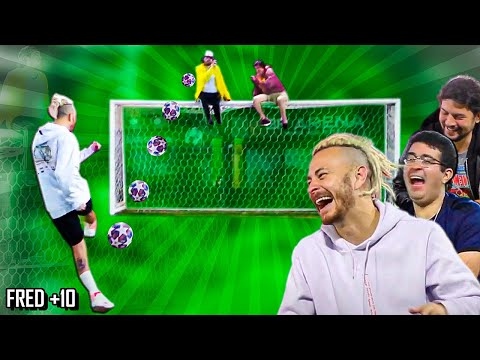 Quem perder leva bolada no travessão!