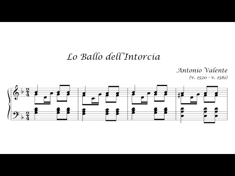 Antonio Valente - Lo Ballo dell' Intorcia