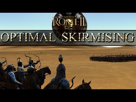 Total War :Rome II Mechanics - Optimal Skirmish Angles Against Units Two Ranks Deep