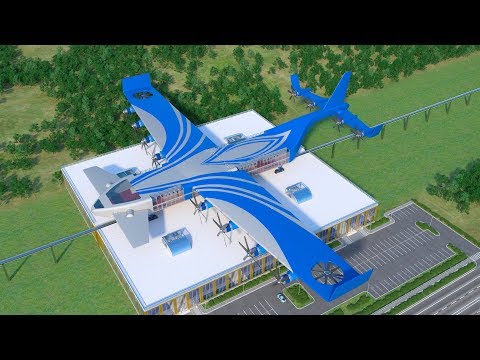 Flying train.   Dahir Insaat