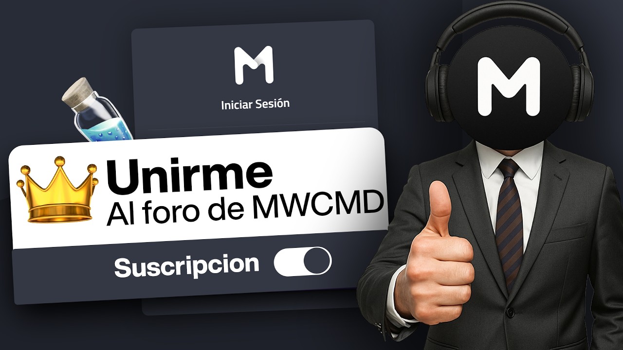 ¿Como suscribirse al foro de MWCMD? | Academia