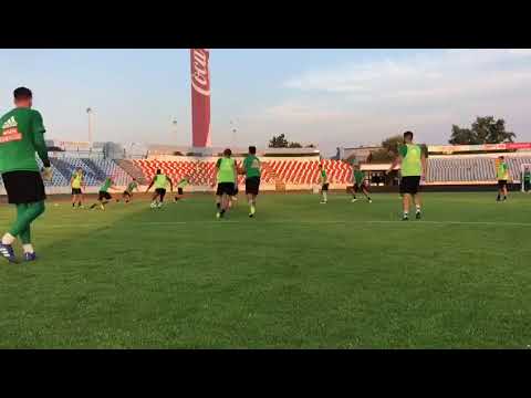 Abschlusstraining in Bratislava