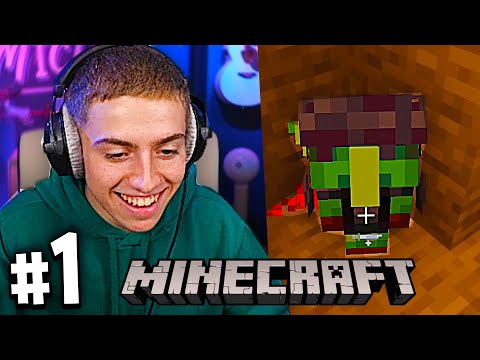 WE DISCOVER A CRAZY GOBLIN!  #1 (New Minecraft Adventure with Inox)