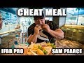 IFBB Pro - Sam Pearce - CHEAT MEAL - DAY IN THE LIFE #bodybuilder #dayinthelife #food