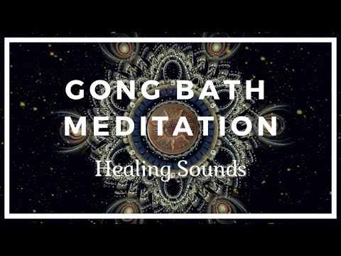 Gong Bath ❤️️ Gong Meditation Music ❤️️ Healing Sound Bath
