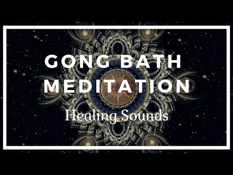 Gong Bath ❤️️ Gong Meditation Music ❤️️ Healing Sound Bath