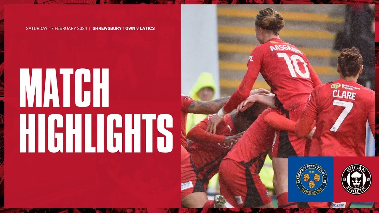 Shrewsbury Town vs Wigan Athletic highlights