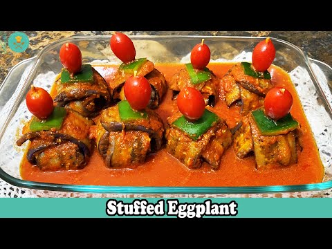 Stuffed Eggplant Recipe | You'll never fry an eggplant again | Bharwa Baingan Recipe
