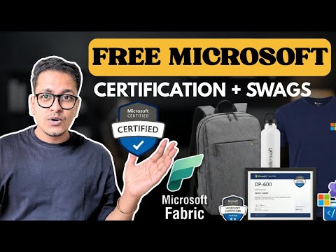 ₹25,000 Microsoft Certificate for FREE | Last 15 days | Fabric Data Days