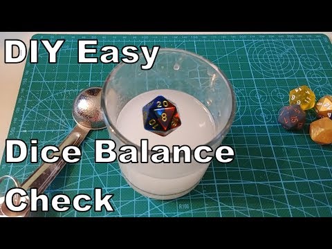 How To Check The Balance Of Your Dice | DIY Easy Trick