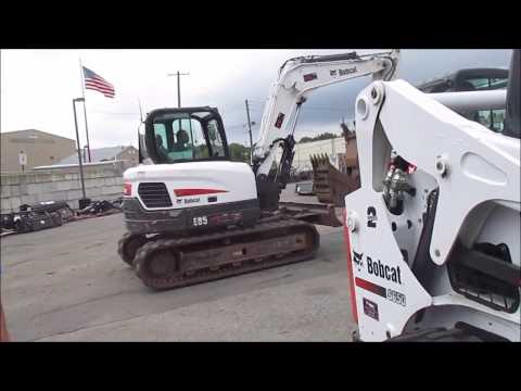 Introducing the E85 bobcat excavator