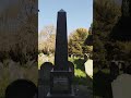 Walking through local graveyard