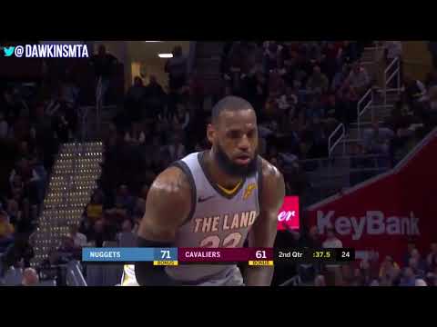 LeBron James Triple-Double Highlights vs Denver: 25 points, 10 rebounds, 15 assists and 2 steals!