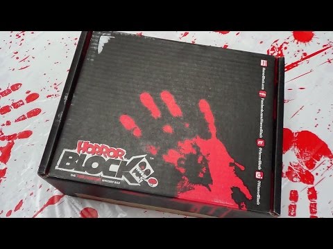 HORROR BLOCK February 2015: EmGo's Horror Blocks N' Stuff