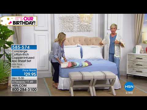 HSN | Concierge Collection Bedding Celebration 07.27.2018 - 06 PM
