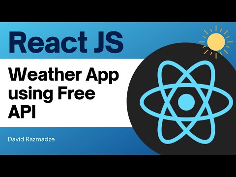 Reactjs Tutorial Live Weather App Openweather Free Api