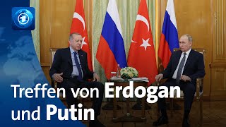 Erdogan reist zu Treffen mit Putin nach Sotschi