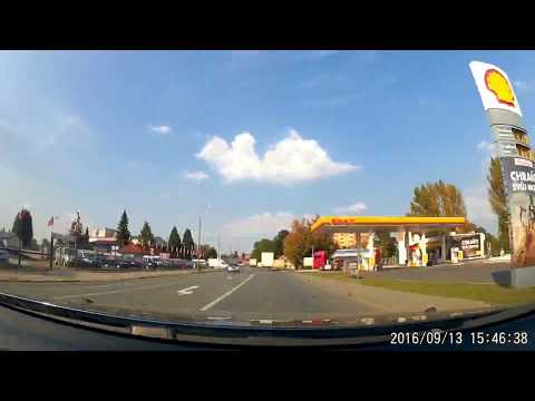 Time lapse 36x: Driving in Central Europe (Hungary - Slovakia - Czech Republic) 335km
