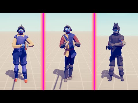 EVOLUTION OF MUSKETEER - Totally Accurate Battle Simulator TABS