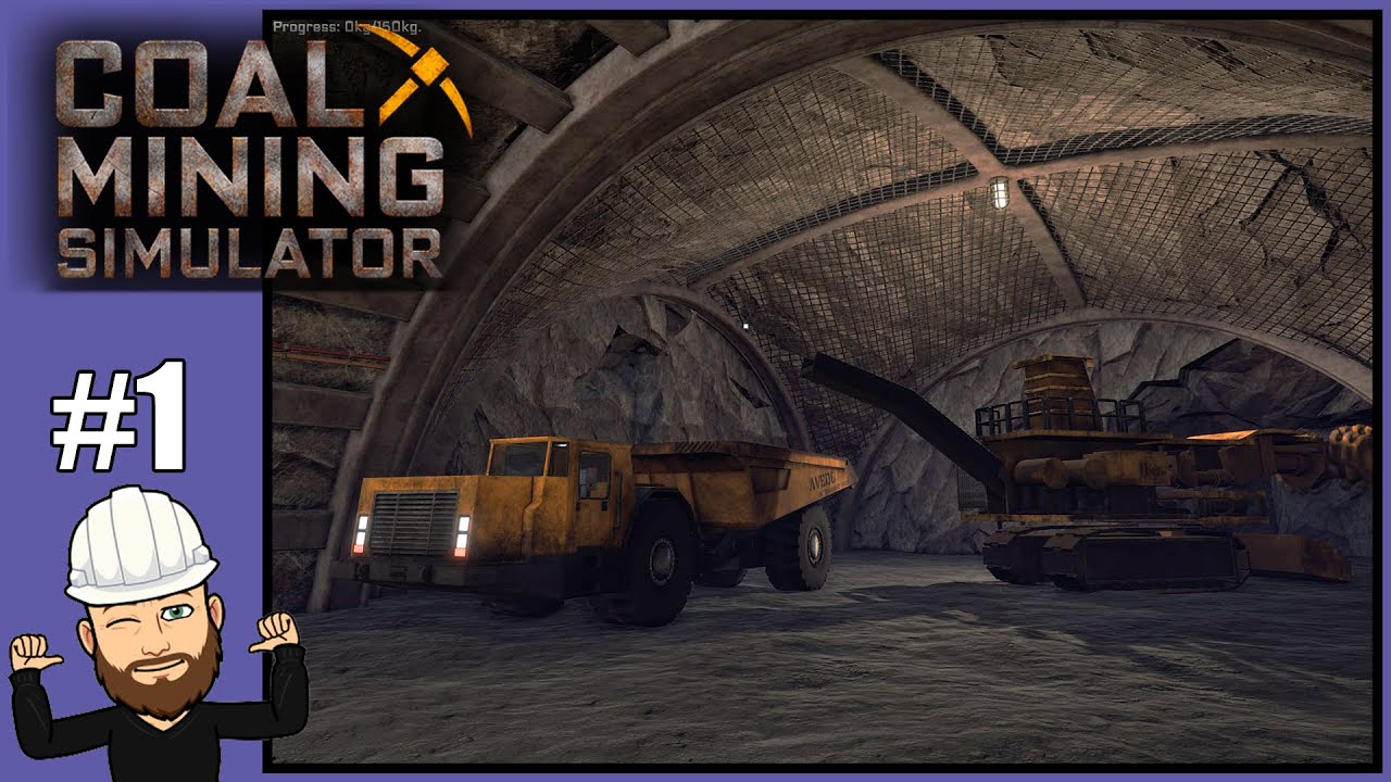 FIRST LOOK! - Coal Mining Simulator #1 - Underground Coal Mine