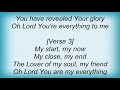 Fred Hammond - Everything To Me Lyrics