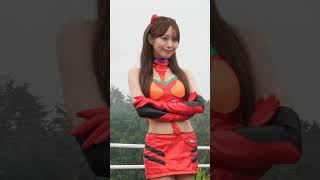 GOODRIDE MOTOR SPORTS × EVANGELION RACING　松田彩花さん 式波・アスカ・ラングレー役 FORMULA DRIFT JAPAN  #レースクイーン