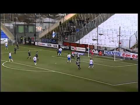 Gunnar Heidar Thorvaldssons 1-0 mål mot Gefle