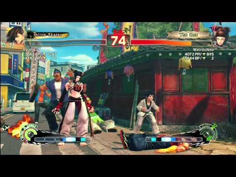 SSF4AE XGBL - Ryuniku (YA) vs. WeirdoNeo (JU)