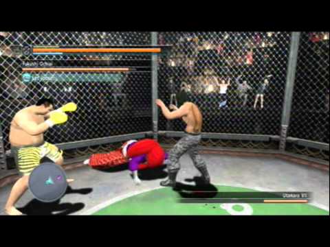 Lets Play Yakuza 4 PT44: Arena Battle 2
