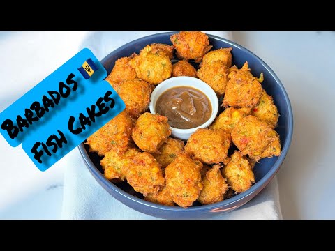 Barbados 🇧🇧 Fish Cake #barbadostravel #fishcakes #visitbarbados #foodie #accra #saltfish