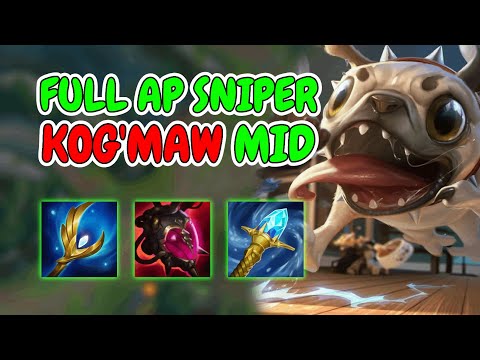 Sniper Kog'Maw Mid is BROKEN - How to Play AP Kog'Maw Guide (ITS BROKEN!!!)