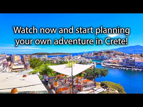 Exploring Agios Nikolaos, Crete | April 2024 Tour Guide | City Driver Tours
