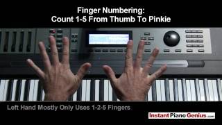 Video thumbnail of "Learn To Play Piano Instantly: #1 Beginning Training (Pro Shortcuts)"