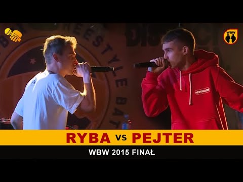 Ryba 🆚 Pejter 🎤 WBW 2015 Finał (freestyle rap battle)