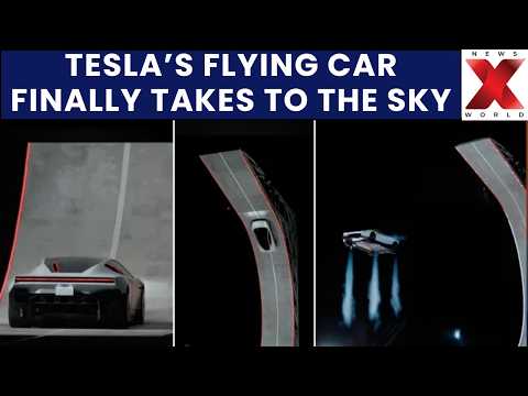 Tesla Unveils Flying Roadster With SpaceX Thrusters ...