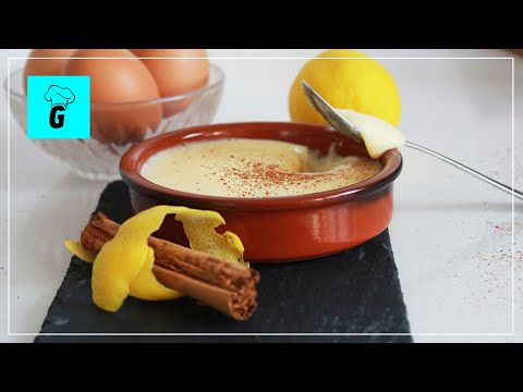 Crema Catalana Casera Fácil Y Rápida | Sin Gluten