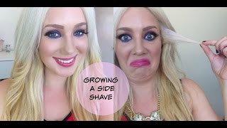 Growing out a Shaved Side- Tips & Advice